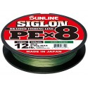 Sunline SIGLON PE x 8 20lb PE 1.2  9.2kg.150 m. Dark Green