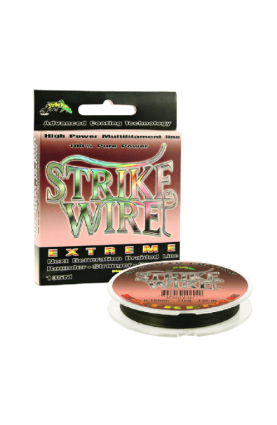 STRIKE PRO Strike Wire Extreme 0.28mm 20kg 135 m Moss Green
