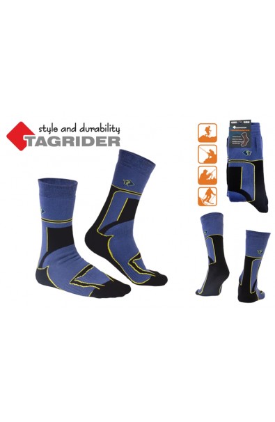 TAGRIDER Thermal Socks 9C3433 Size 42-44