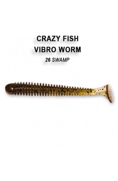 Crazy Fish Vibro Worm 2` 3-50-26-6