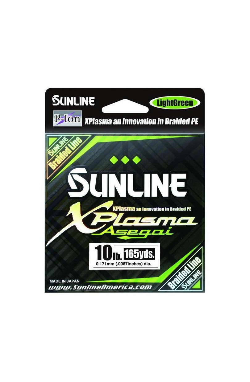Sunline Xplasma Asegai Braided Line Light Green / 12lb