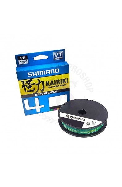 SHIMANO Kairiki 4 0.060mm 4.4kg 150m Multicolour