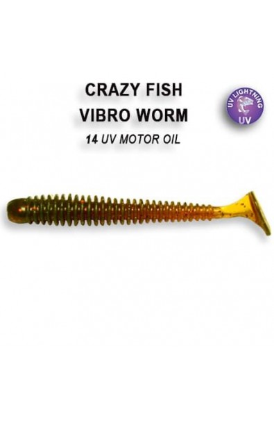 CRAZY FISH Vibro Worm 2inch 3-50-14-6