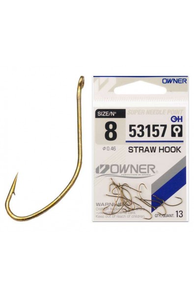 OWNER Straw Hook 53157 Size 10 qty 14