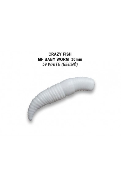 CRAZY FISH MF Baby Worm 1.2inch 65-30-59-9-EF