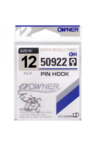 OWNER Pin Hook 50922 Size 12 qty 11