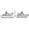 Hydrofoil up to 50 HP