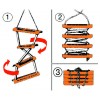 Rope ladder, 4-steps