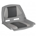 Seat FISHERMAN, padded, Grey/Charcoal