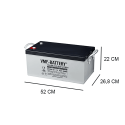 Battery VMF AGM Deep Cycle 12V 280Ah