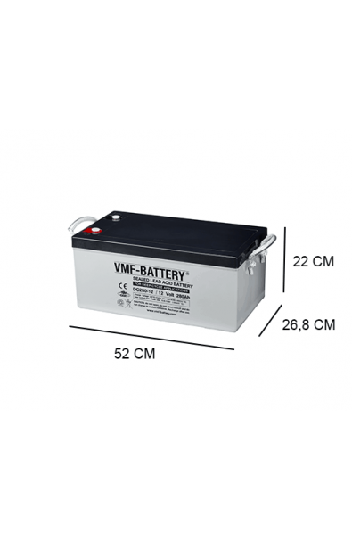 Батарея VMF AGM Deep Cycle 12V 280Ah