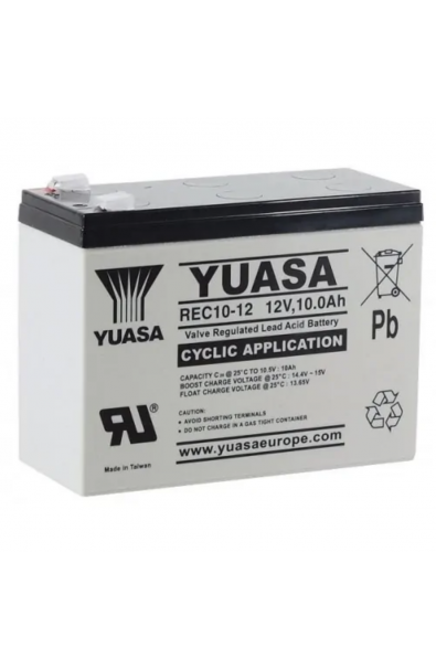 Батарея Yuasa REC10-12 10Ah 12V High Performance
