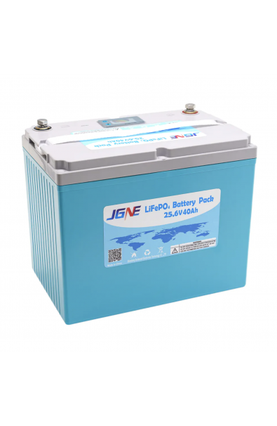 Battery JGNE LiFePO4 25,6V 40Ah with display