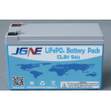 Battery JGNE LiFePO4 12,8V 9Ah 151x65x93mm