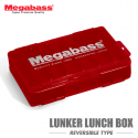 MEGABASS Lunker Lunch Box MB-RV86D Red 140*104*32mm