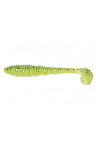KEITECH Swing Impact FAT 3.8inch Chart Lime Shad LT62T
