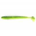 KEITECH Swing Impact 4 inch Chart Lime Shad LT62T