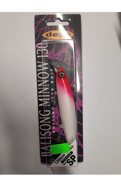 DEPS Balisong Minnow 130SP RH Milky Wt