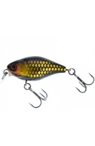 JACKALL DIVING Chubby 38 Silhouette Gold & Black