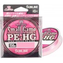 SUNLINE Small Game PE-HG 0.6 10lb 150m Pink Color