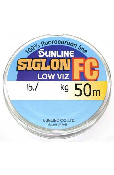 Sunline SIGLON FC 50m 0,55 mm. 38lb 17 kg.