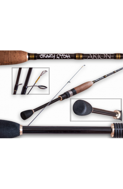 CRAZY FISH Arion 229cm 7.6" 3-12g ASRE762LS 70g