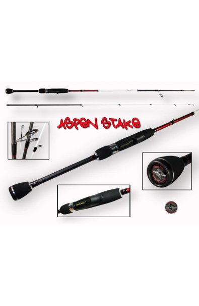 CRAZY FISH Aspen Stake 244cm 8" 7-28g ASSR802MT 129g