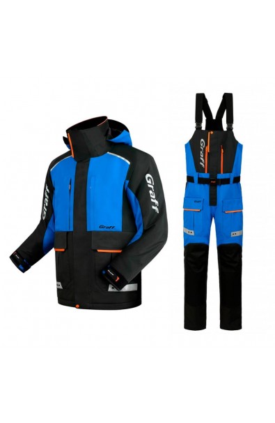 GRAFF Float Guard Fishing Set Size 2XL 176-182 Color Navy 215-O-B-15