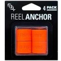 13 FISHING Anchor Reel Wrap neon Orange Ice Reel