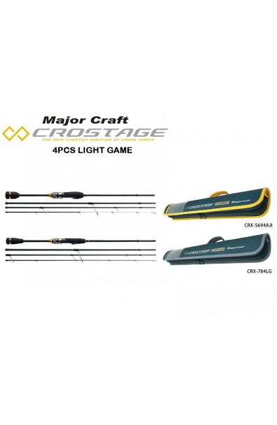 Major Craft CROSTAGE Pack Model CRX-784LG 2.34m 3-15g