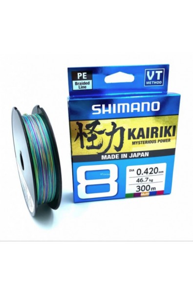 SHIMANO Kairiki 8 0.420mm 300m 46.7kg Multi Color