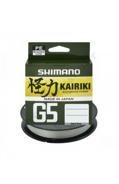 SHIMANO Kairiki G5 Mysterious Power Sinking Dia 0.130mm 4.1kg 150m Steel Grey