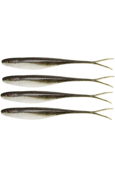 ZMAN Scented Jerk Shadz 7 Redbone qty 4