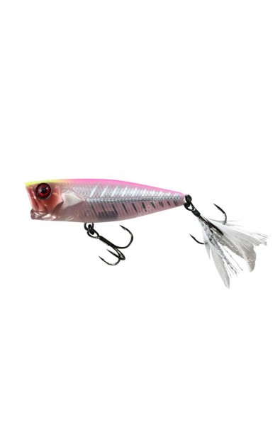 JACKALL SK-POP Grande Splash Poper Weight 9gr Lenght 65mm Type Floating Color PINK BACK SILHOUETTE P