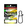 INTECH Quick Lock Snap Size 3 48kg qty 9 Matt Black