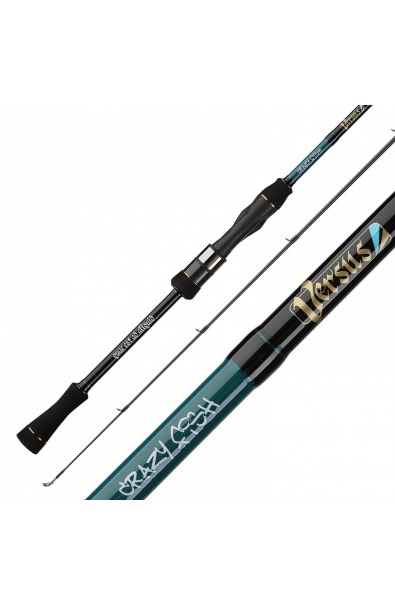 CRAZY FISH Versus VSR802HT Lenght 244cm Test 10-40gr Line 0.8-2PE EF Minnows Up To 130mm