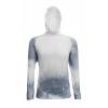 OUTFISH Fishscale Solar Hoodie Color Grey Size L Ultraviolet Protection Factor 50 