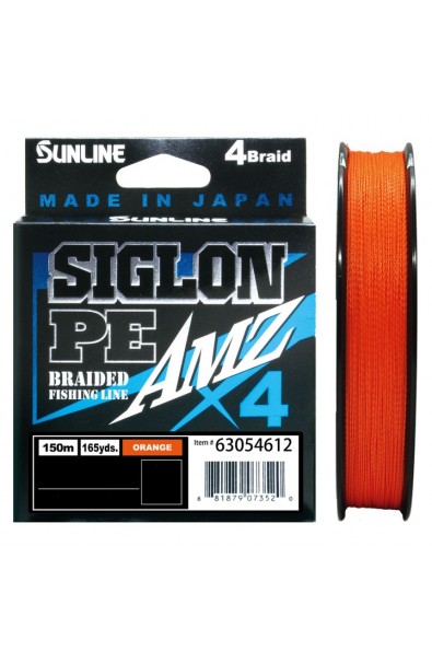 SUNLINE AMZ X4 0.3PE 150m Max 2.6kg Color Orange