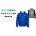 SHIMANO Wear Pull Over Hoodie Blue Size M