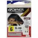 OWNER Carp RL-330 Size 6 0.18mm Lenght 70cm Test 3.00kg qty 9