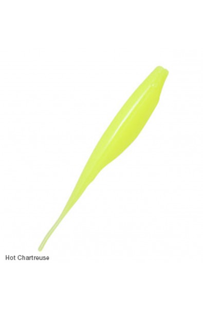 ZMAN StreakZ XL Size 8 inch Color Hot Chartreuse qty 2tk