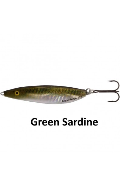 WESTIN Great Heron 7.5cm 18gr Color Green Sardine