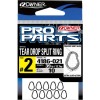 OWNER Tear Drop Split Ring Size 2 Qty 10tk Model 4186-021