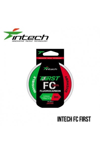 INTECH Fluorocarbon Line First 8m .045mm 11.28kg