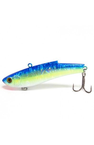 BASSDAY Range Vib RC 100mm Weight 33gr Sinking Color FL-224 Kw Blue Back