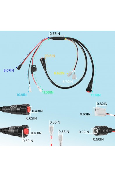 GARMIN Panoptix Power Cable LiveScope Ice Fishing Bundle