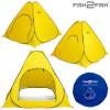 FISH2FISH Automatic Tent Ice Fishing 220 x 220 x 170 Yellow F2FA2-2-1/7-BY