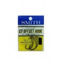 SMITH GY Offset Hook BK Size 2/0 Pcs 5