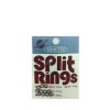 SMITH Split Ring Black Size 0 Test 5kg Pcs12