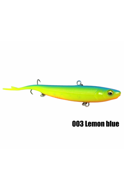 JIG IT Whale Tail 110mm 24gr 003 Lemon Blue